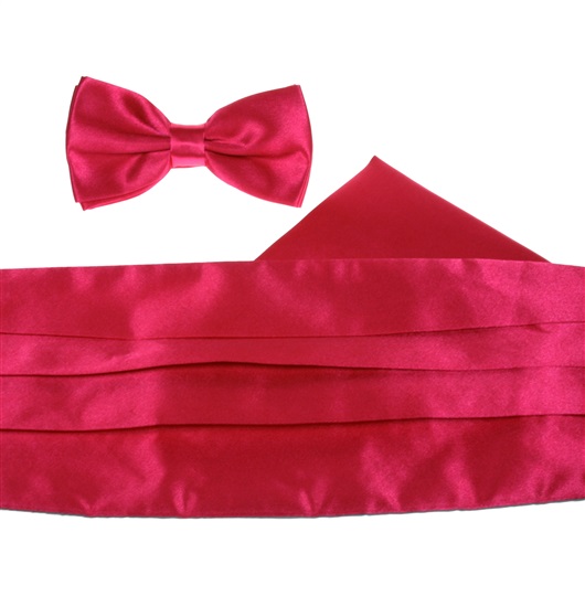 Fuchsia Festliche Gürtel Set