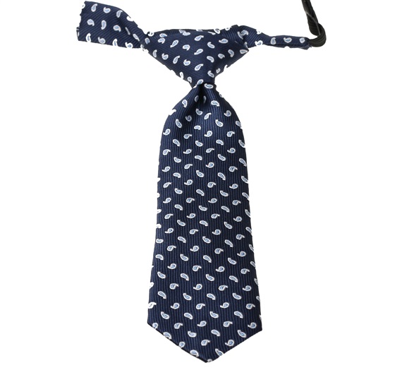 Krawatte Baby Blau Marine Kaschmir