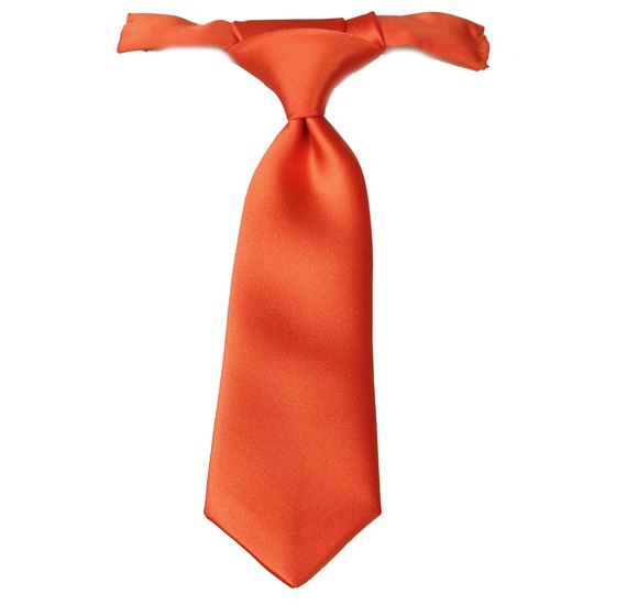Orange Krawatte Baby