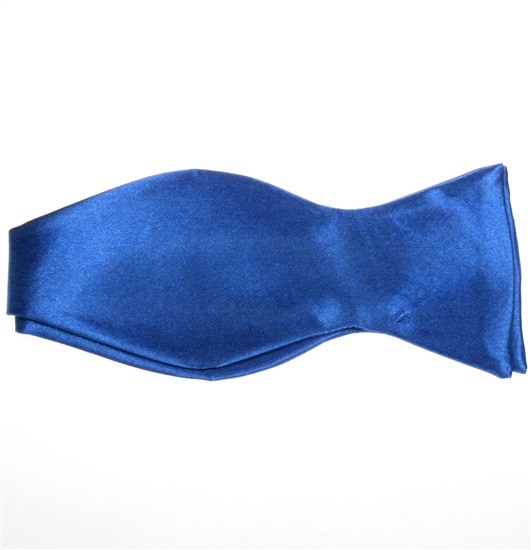 Blauer Fliegenbinder