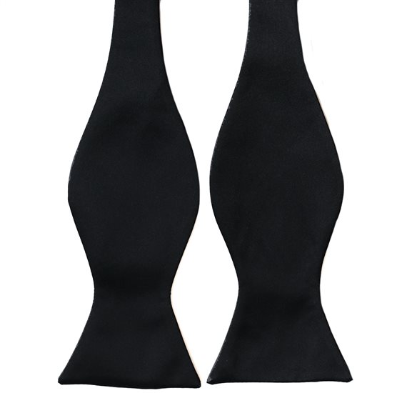 Corbata de Lazo Negra