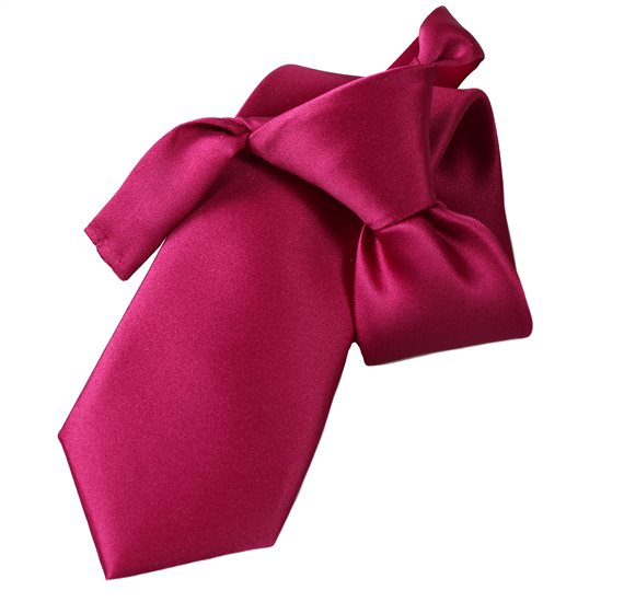 Kinderkrawatte Magenta