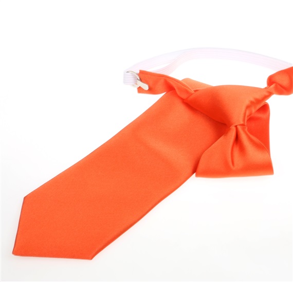 Kinder Krawatte Orange
