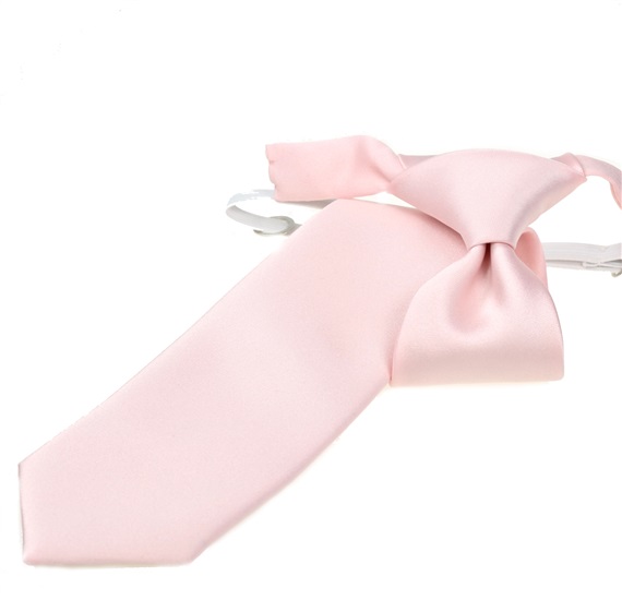 Corbata Niño Rosa Palo