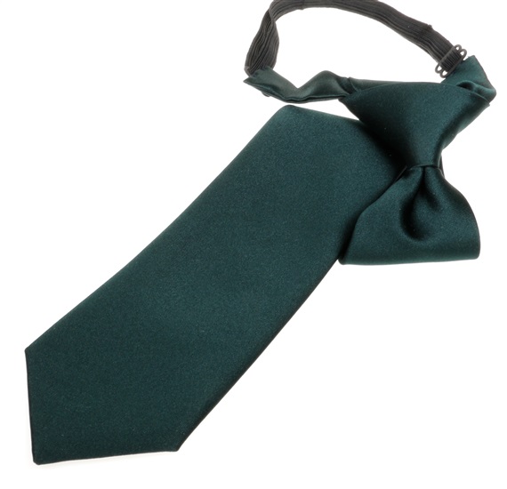 Corbata Niño Verde Oscura