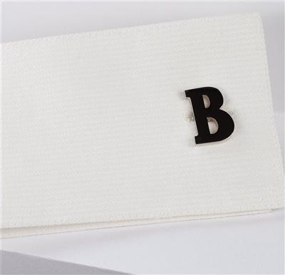 ANFANGSBUCHSTABEN MANSCHETTENKNÖPFE B