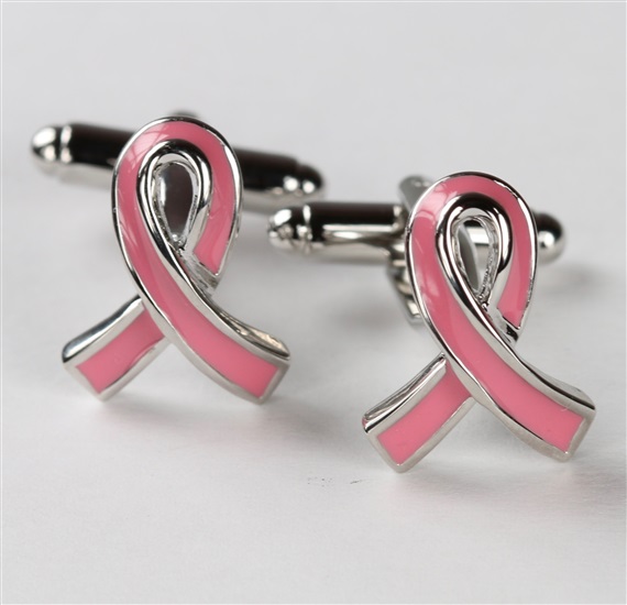Manschettenknöpfe Rosa Schleifen