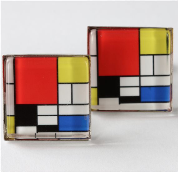 Mondrian Manschettenknöpfe