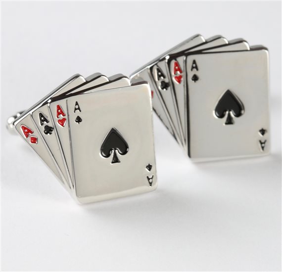 Poker Manschettenknöpfe