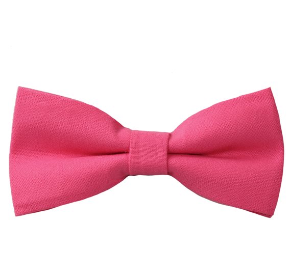 Fliege aus Rosa Fuchsia Baumwolle