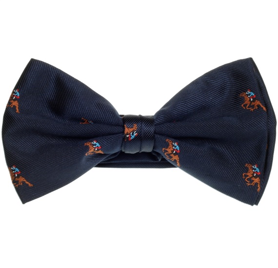 Marineblaue Fliege Jockey