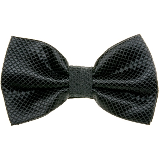 Pajarita Elegante Negra