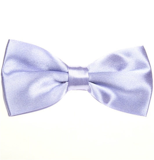 Fliege aus Malvenfarbenem Satin