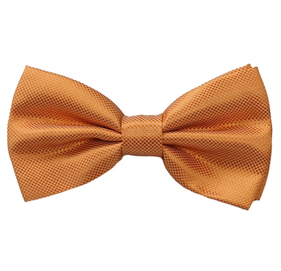 Orange Satin Fliege
