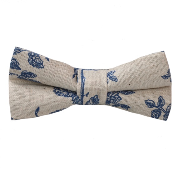 Fliege "Toile de Jouy"