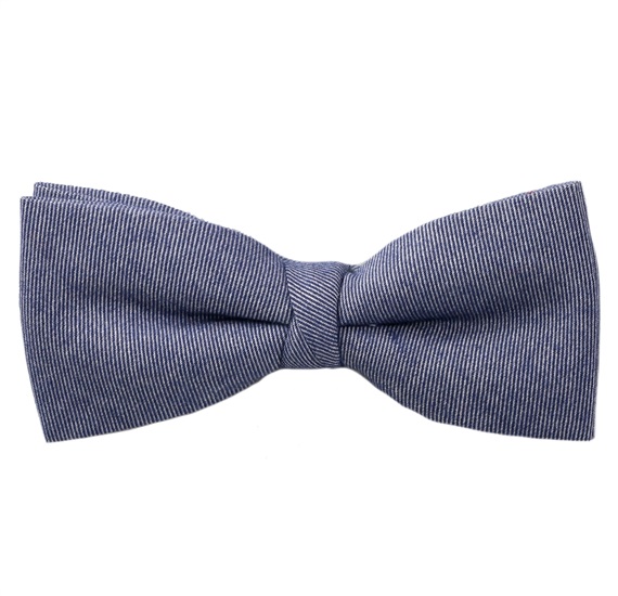 Blaue Jeans-Schleife