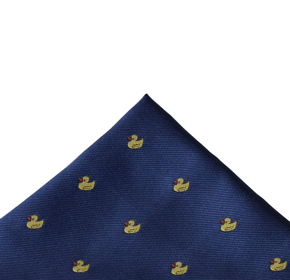Taschentuch Tasche Blau Frankreich mit Enten