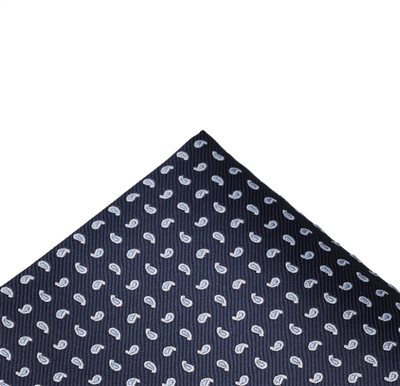 Taschentuch Blau Paisley