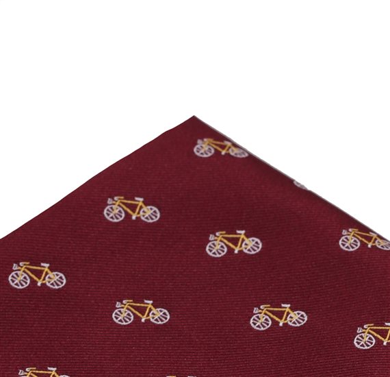 Taschentuch Tasche Burgund Fahrräder