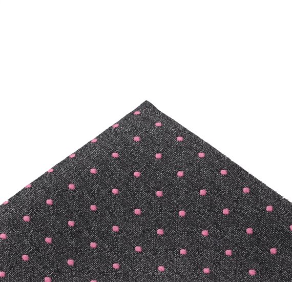 Taschentuch Tasche Grau Punkte