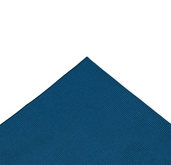 Seidentaschentuch Jacquard in Kobaltblau