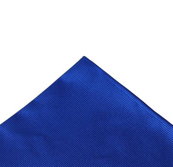 Seidentaschentuch Jacquard Königsblau
