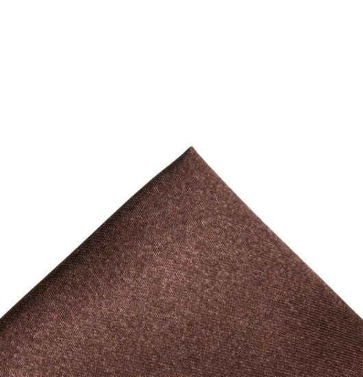 Dunkelbraunes Einstecktuch