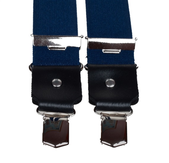 Blaues Elastisches Hosenträger