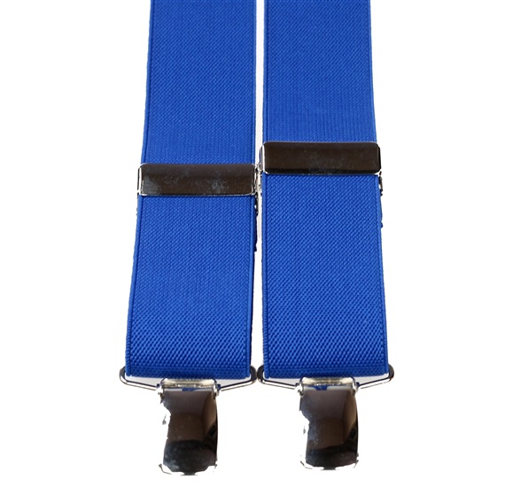 Blauer Elastischer Hosenträger