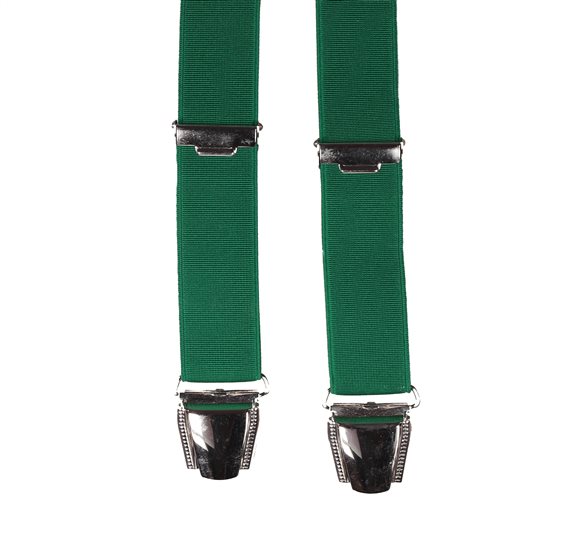Grünes Gras Schmaler Elastischer Hosenträger