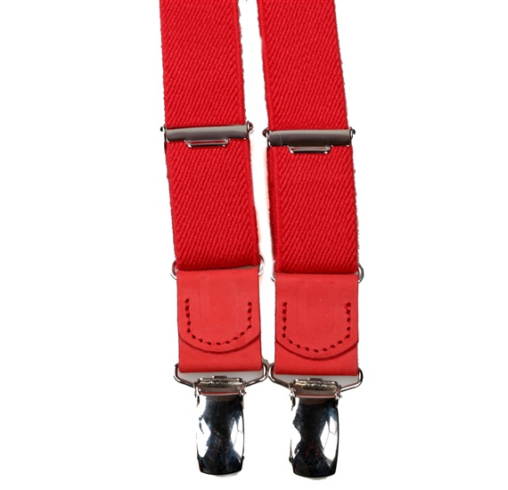 Rotes Elastisches Kinder Hosenträger
