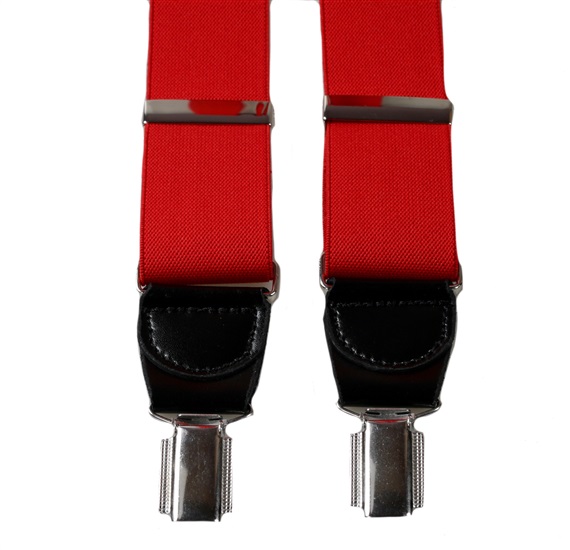 Tirante Elástico Piel Rojo