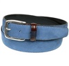 Blauer Wildledergürtel Stewardess
