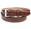 Cinturón de Piel Marrón Camel