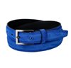 Kinder Wildleder Gürtel in Blaugrau