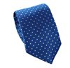Krawatte Marineblau mit Punkten