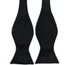 Corbata de Lazo Negra