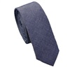 Schmale Jeansblaue Krawatte
