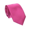 Krawatte Jacquard Seide Magenta