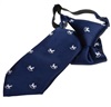 Jungen Krawatte Marineblau mit Weißen Pferdchen