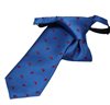 Kinderkrawatte Blau Paisleymuster