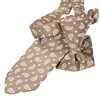 Kinder Krawatte Kaschmir Beige