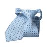 Kinderkrawatte Hellblau Marineblau Design
