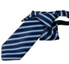 Corbata Niño Rayas Azul Marino