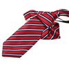 Corbata Niño Rayas Azul y Roja