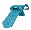 Corbata Niño Turquesa con Lunares Blancos