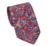Rote Paisley-Seidenkrawatte in limitierter Auflage