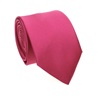 Krawatte und Einstecktuch in Magenta