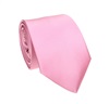 Krawatte und Einstecktuch in Rosa