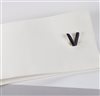 Buchstaben-Manschettenknöpfe V